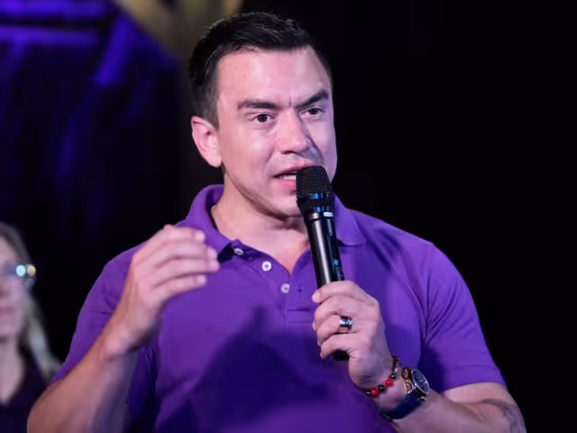 Daniel Noboa Azin, presidente de Ecuador