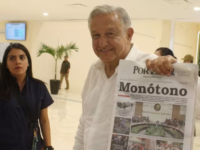 El presidente Andrés Manuel López Obrador ya está en Teya
