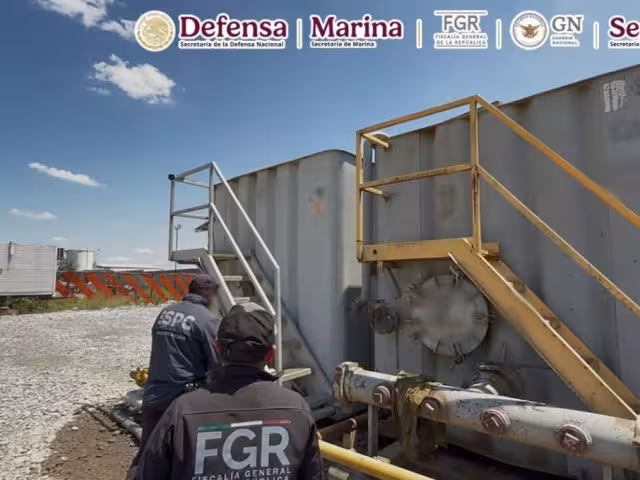 El cateo se realizó en un inmueble ubicado en la colonia El Maguey, sobre la calle Progreso
