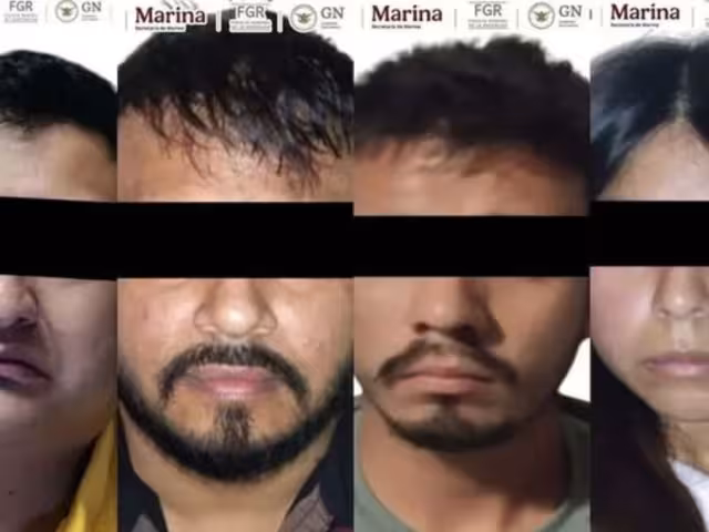 Tras su captura, los sospechosos fueron informados de sus derechos y quedaron a disposición del Ministerio Público