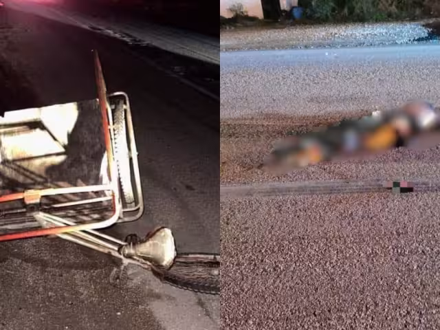 El accidente ocurrió alrededor de las 23:00 horas; el triciclo no tenía luces y el tráiler no lo vio