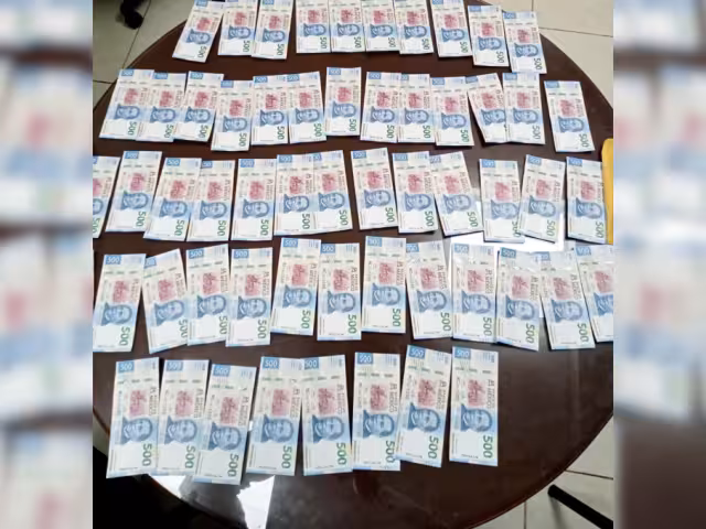 Medio millón de pesos falsos y cuatro detenidos de Tabasco tras reporte anónimo