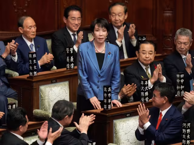 Sanae Takaichi se convirtió en la primera mujer en ocupar el cargo de primera ministra de Japón