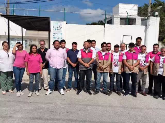 En el Penal de Cancún se instalaron las mesas receptoras y otorgaron las condiciones de seguridad e infraestructura en los centros penitenciarios.