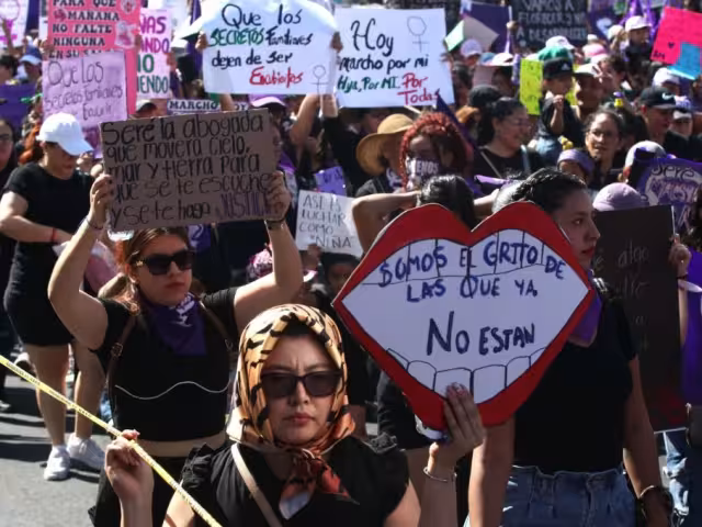 La principal concentración se llevó a cabo sobre Paseo de la Reforma