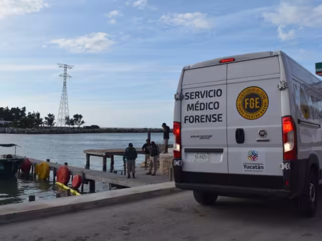 El cuerpo del pescador fue trasladado al Servicio Médico Forense