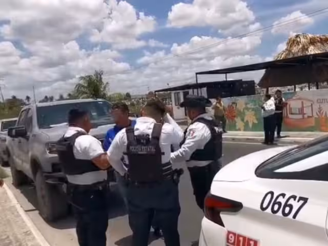 Detienen a empresario en Campeche tras intentar intimidar a policías con arma al ser detenido