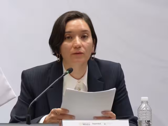 Marcela Figueroa Franco, secretaria ejecutiva del Sistema Nacional de Seguridad Pública