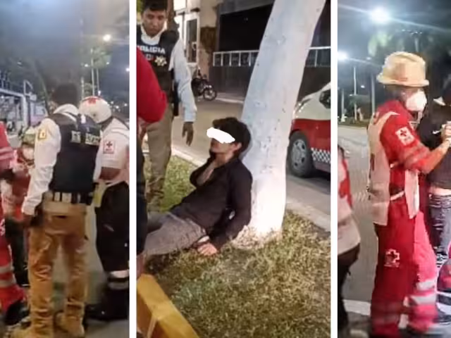 El pleito empezó en el balo