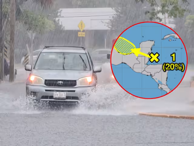 Autoridades monitorean una zona de inestabilidad vinculada a la onda tropical número 6.