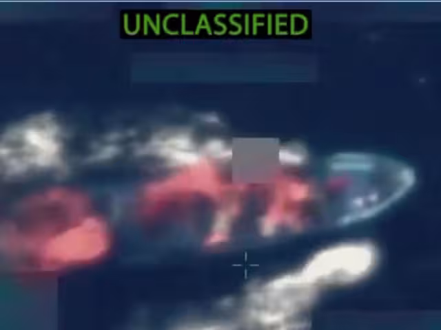 Los ataques se realizaron en aguas internacionales frente a las costas de Colombia