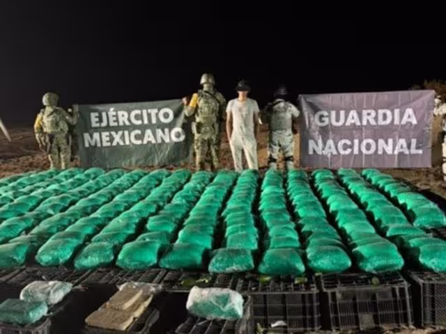 Este aseguramiento se enmarca dentro de la Operación Frontera Norte