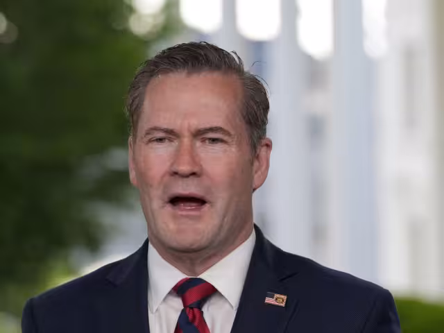 Este jueves trascendió que Mike Waltz presentó su renun cia como asesor de Seguridad Nacional del presidente Donald Trump