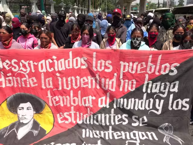 La marcha forma parte de una jornada nacional de lucha, que se ha extendido desde el 17 hasta el 27 de septiembre