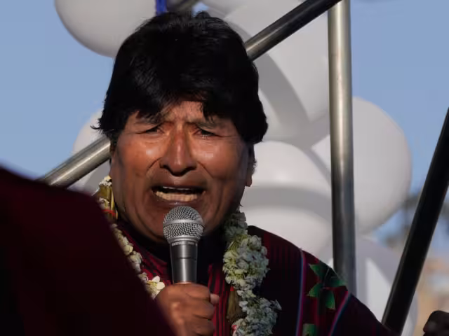 Evo Morales, expresidente de Bolivia