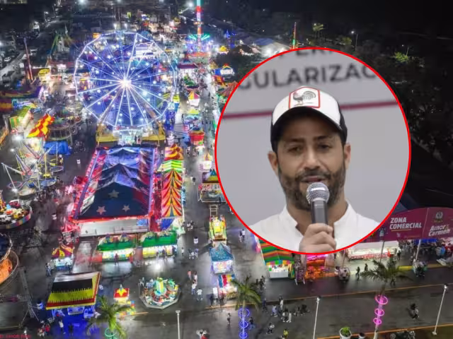 Acusan a alcalde de Carmen por permitir estafa con juegos de azar en feria 2025
