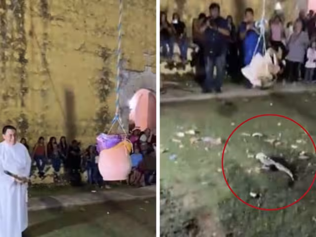 ¿Tradición o maltrato? Polémica en Campeche por uso de iguanas vivas en festividad religiosa