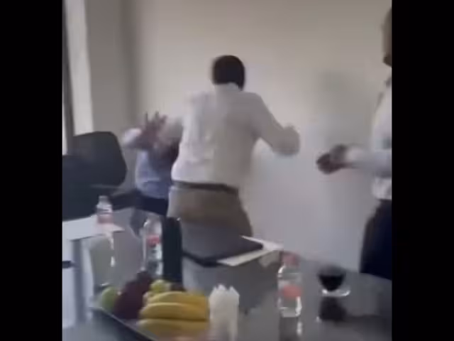 El diputado Ismael Brito Mazariegos fue agredido por el politico Eduardo Zenteno