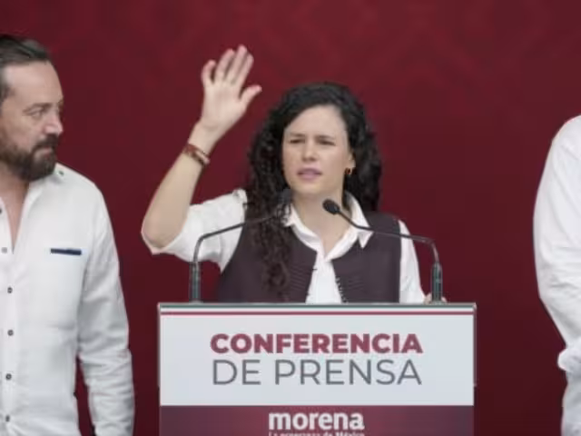 Luisa María Alcalde Luján, presidenta nacional de Morena