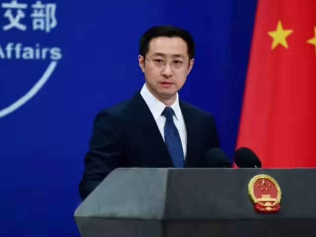 Lin Jian, portavoz del Ministerio de Exteriores de China