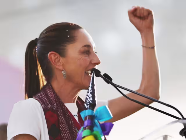 La candidata presidencial de Morena, Claudia Sheinbaum Pardo, fue la elegida por los jóvenes para ser la sucesora de Andrés Manuel López Obrador