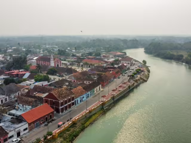 Vista panorámica de Palizada, Campeche