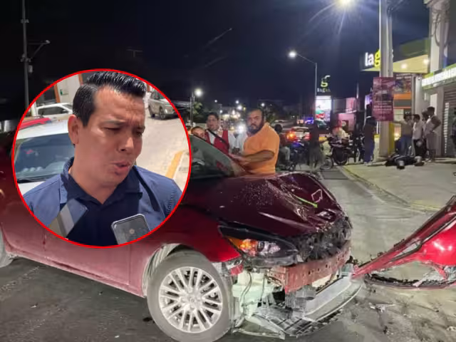 Pedro Armentia, coordinador de MC, minimizó el accidente en el que M.A.C.S. atropelló a un motociclista.