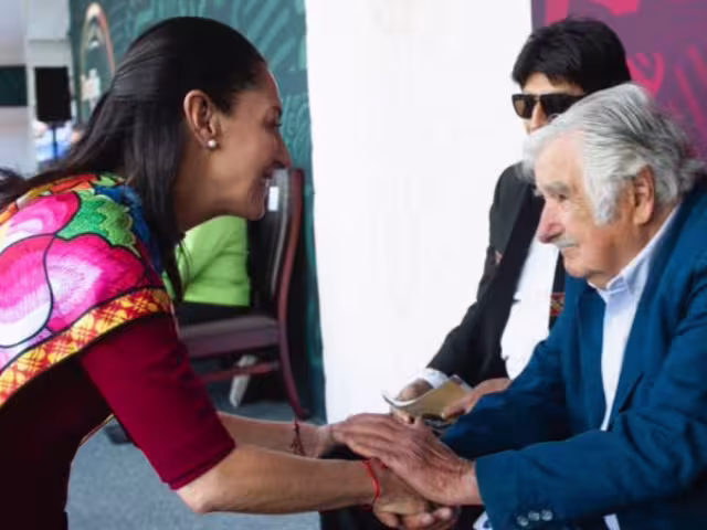 La presidenta de México, Claudia Sheinbaum, lamentpo el fallecimiento del expresidente uruguayo, José Mujica