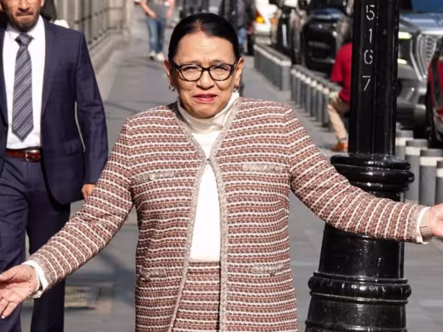Rosa Icela Rodríguez,  secretaria de Gobernación