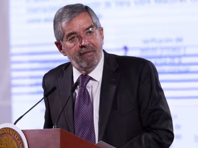 Juan Ramón de la Fuente, titular de la Secretaría de Relaciones Exteriores