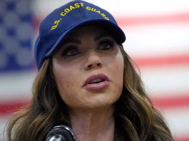 Kristi Noem, secretaria de Seguridad Nacional de Estados Unidos