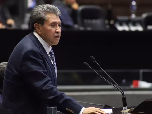 Ricardo Monreal Ávila, lider de la bancada de Morena en la Cámara de Diputados