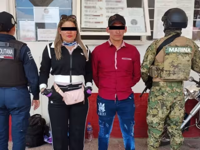 Los dos implicados fueron trasladados al Centro de Justicia de Ecatepec San Agustín, donde se determinará su situación jurídica y migratoria