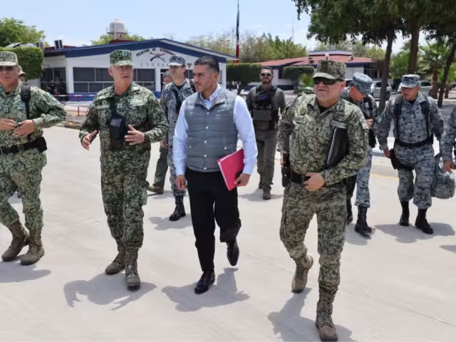 La presencia conjunta de Omar García Harfuch y del general Ricardo Trevilla destaca los esfuerzos conjuntos de la SSPC y Sedena