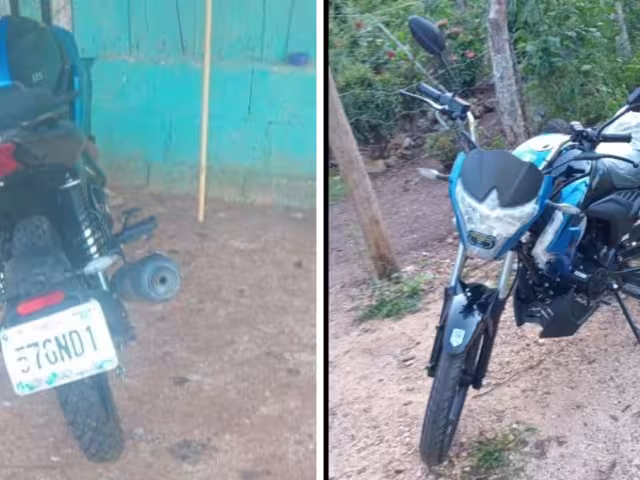 Robo de motocicleta en la colonia Unidad Esfuerzo y Trabajo 1