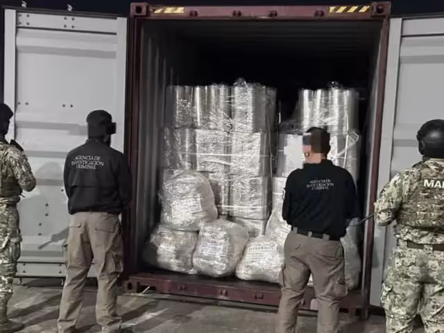 El hallazgo ocurrió tras un alertamiento de la Aduana Marítima de Veracruz