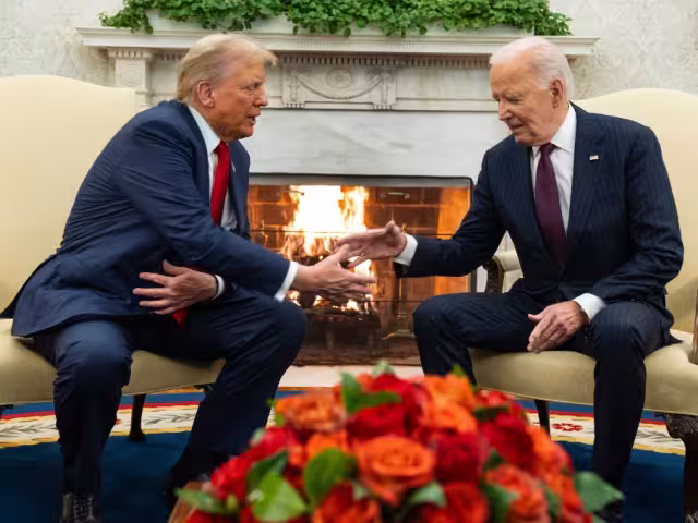 Este miércoles inició la transición en Estados Unidos  con el encuentro entre Joe biden y Donald Trump