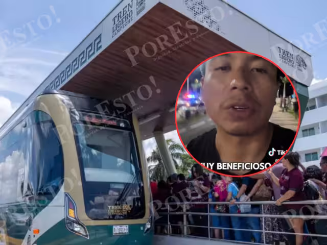 Un joven en TikTok calificó como “éxito de talla mundial” la operación del Tren Maya y el Tren Ligero de Campeche, destacando su impacto en el turismo y la economía