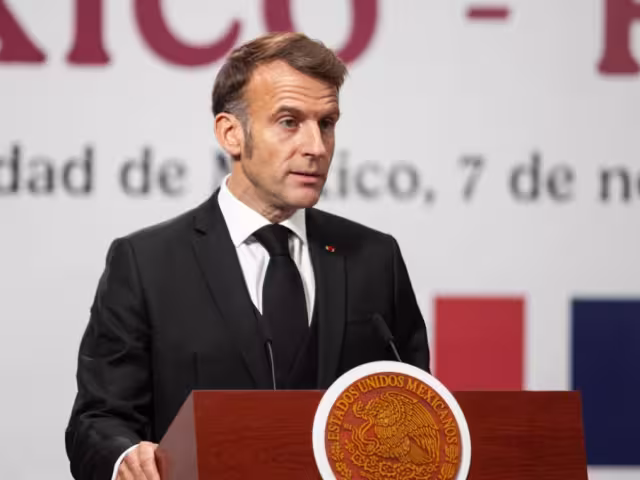 Emmanuel Macron, presidente de Francia