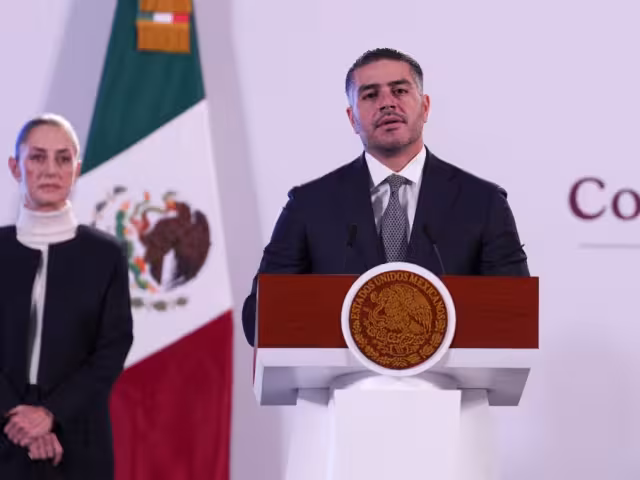 García Harfuch informó sobre histórico decomiso de fentanilo en Sinaloa. (Foto: Presidencia)