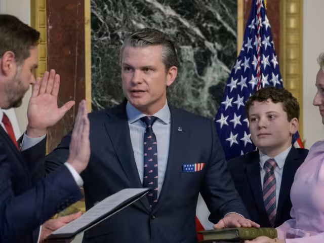 La nominación de Pete Hegseth, realizada por el presidente Donald Trump, generó divisiones dentro del Senado
