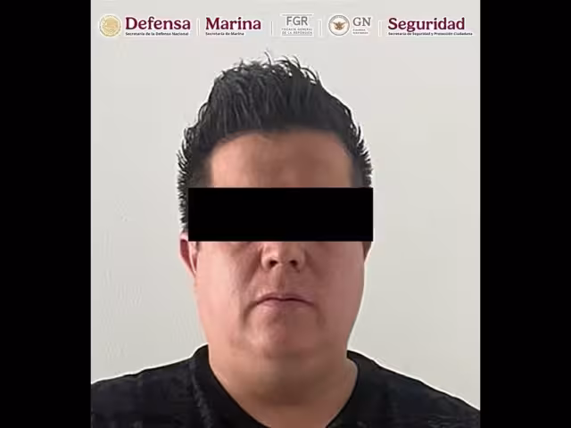 La detención de Nazario "N" fue realizada por elementos de la Agencia de Investigación Criminal y del Ejército Mexicano