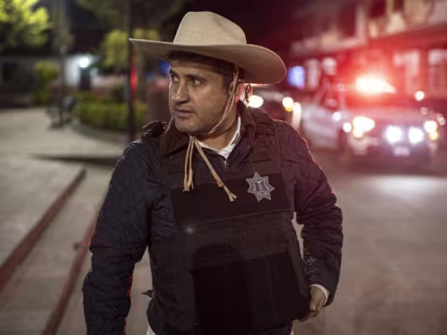 Carlos Manzo, alcalde de Uruapán