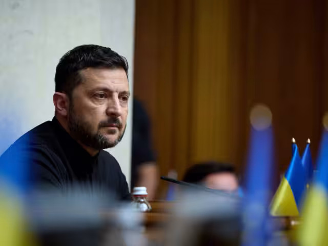 Volodimir Zelenski, presidente de Ucrania