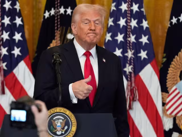 Donald Trump, presidente de Estados Unidos