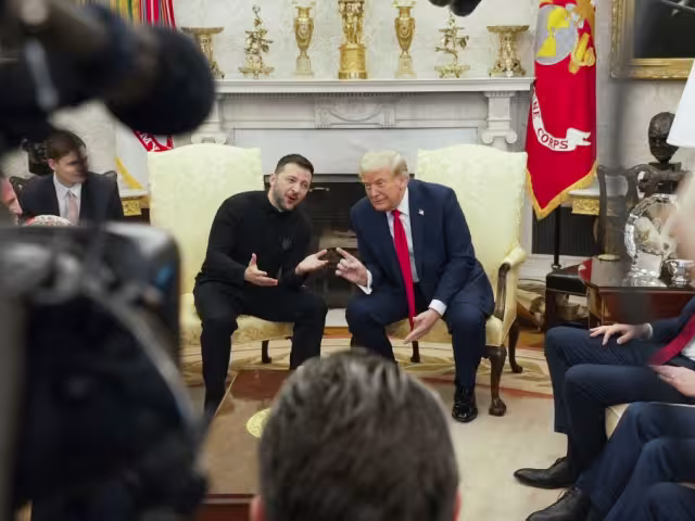 El incidente, que fue captado en vivo por las cámaras de televisión, provocó una crisis diplomática entre Estados Unidos y Ucrania