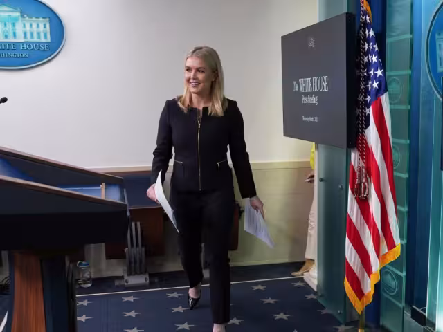 Karoline Leavitt, vocera de la Casa Blanca