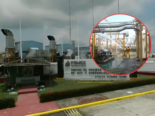 La contingencia es atendida por PEMEX y la Guardia Nacional para salvaguardar vidas humanas