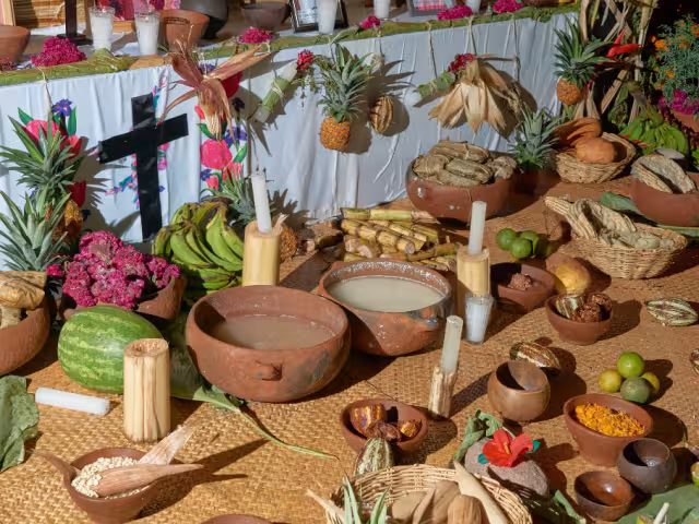 Lo importante es poner la ofrenda con mucho amor