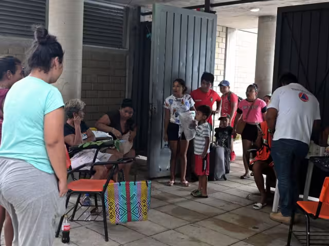 El titular de la Marina explicó que Erick se degradó de categoría 4 a 3 antes de tocar tierra, pero aún conserva un amplio radio de acción